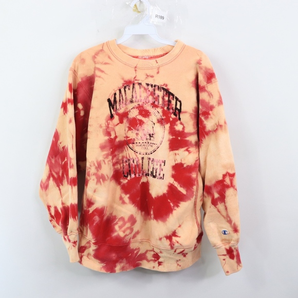 80s Champion Acid Wash Sweater Macalaster College